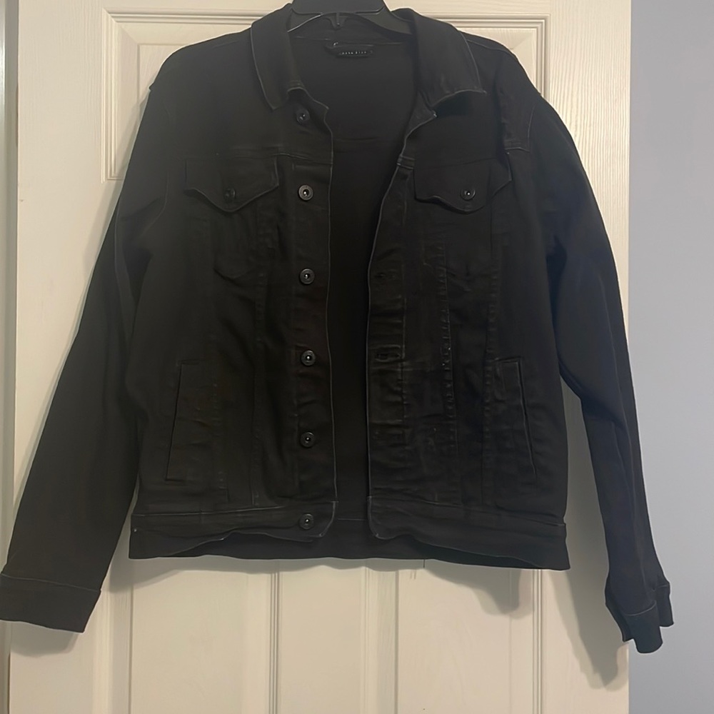 Black Jean Jacket size Med